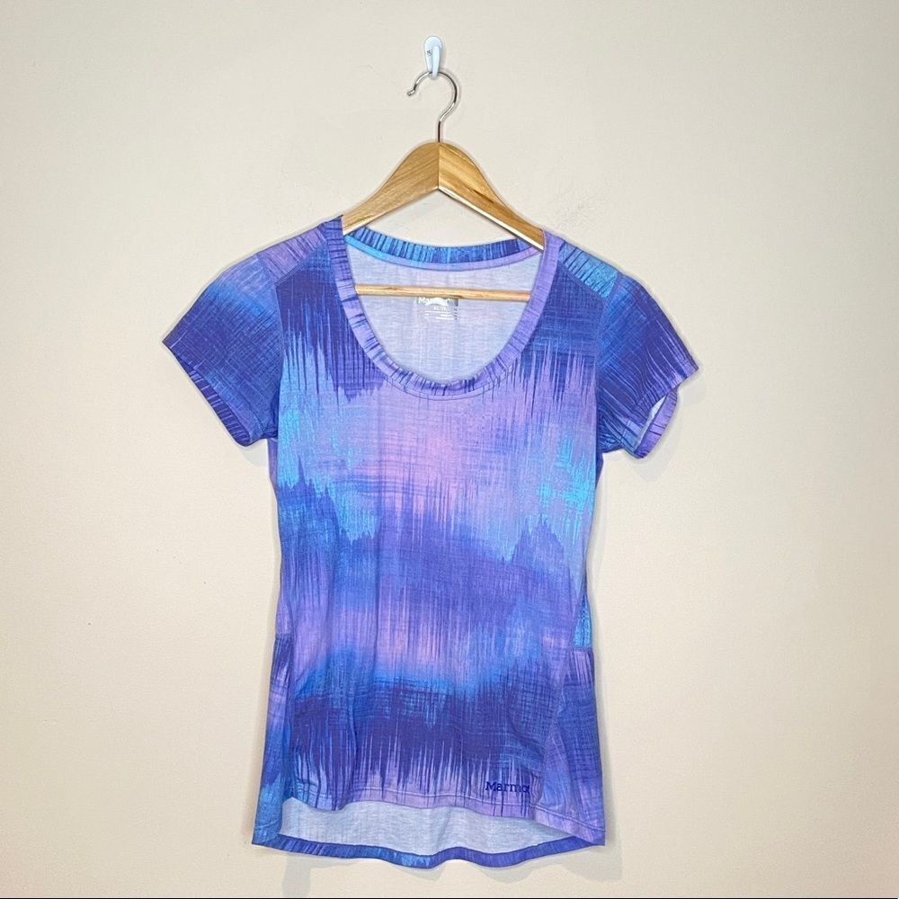 Marmot Watercolor Workout Short Sleeve Top